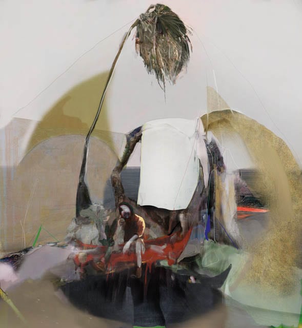 Artists Retreat, 2010, 17376×1600px, 48×44″ / 1219×1123㎜ print<