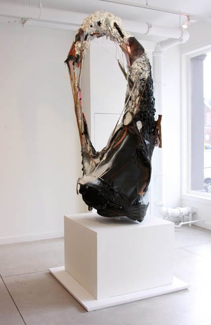 Grandfather Wreath, 2010, mixed media sculpture