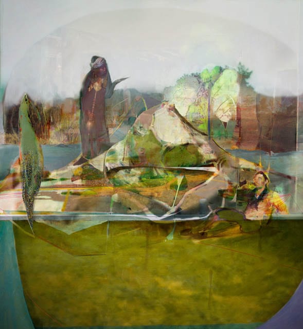 Trouble On Volcano Sundae, 2010, 17376×1600px, 48×44″ / 1219×1123㎜ print