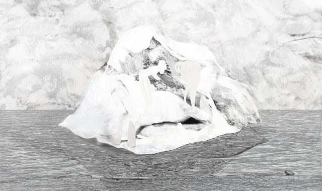 Is Water, 130611, 9690×16320px, 24¼×40¾″ / 603×1016㎜ print