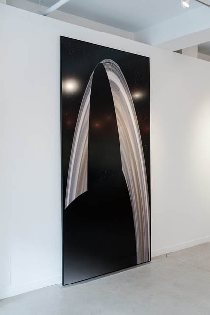 Alex Fischer, Disc, 130829, a unique 98x48 inch exposure on fujiflex on aluminum