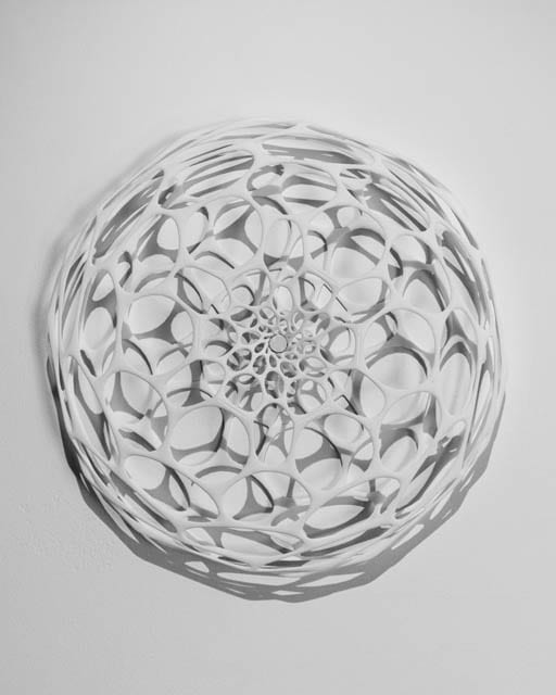 Nervous System Preserver, 2013, 13¾×13¾×2¾in nylon 3d print