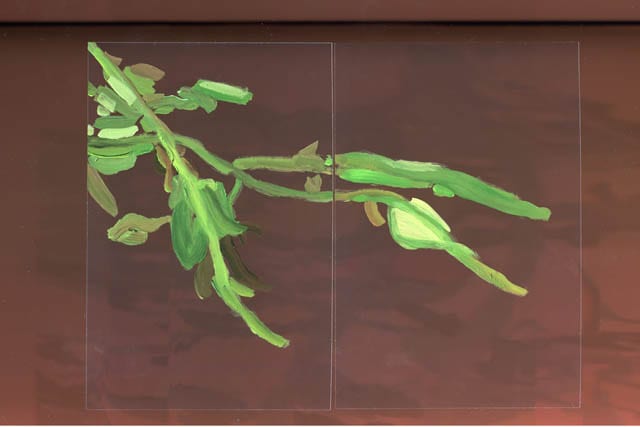 1, 7, and 6000, acrylic panels #64, 65