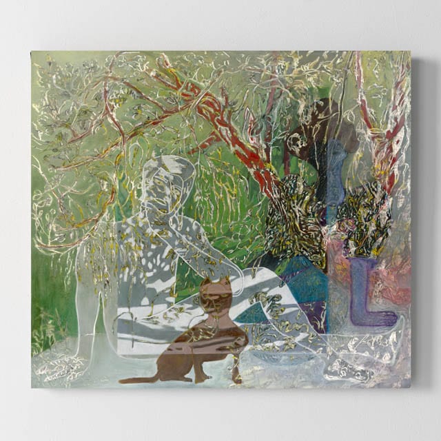 Pet, Casper and Hesperie, 160622, 48×54″ / 1219×1371mm paint on canvas