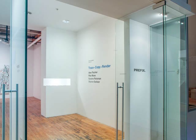 Trace Copy Render, Circuit Gallery @ Prefix ICA, Toronto, 2016