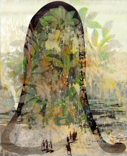 On, 170401, 20×16¼″ / 508×412㎜ print