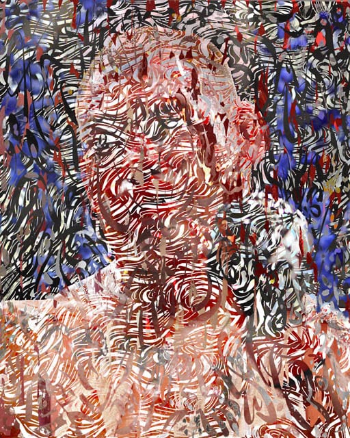 The Fighter, 180118, 20000×16000px, 30×24″ / 763×610㎜ print