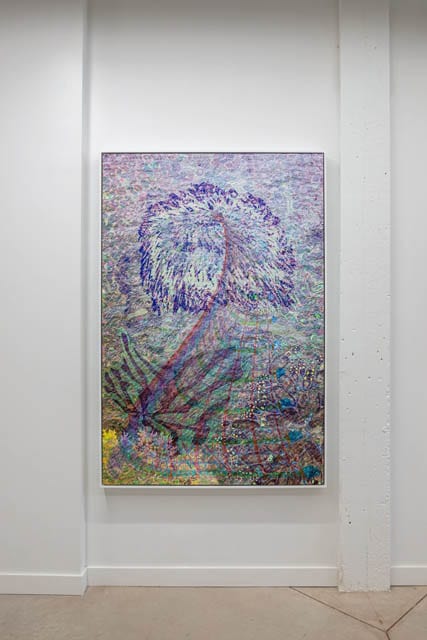 Alex Fischer, Casting a Wide Net, 2022—180515, a unique 60×40in matte giclée on aluminum