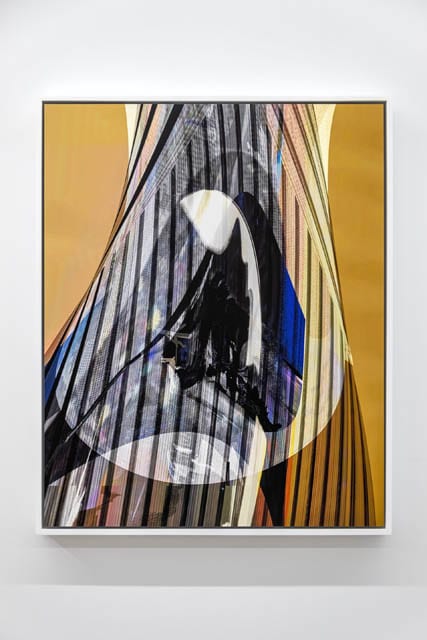 Alex Fischer, M, 2022-140829, a unique 28×22½ inch matte gicleé on aluminum